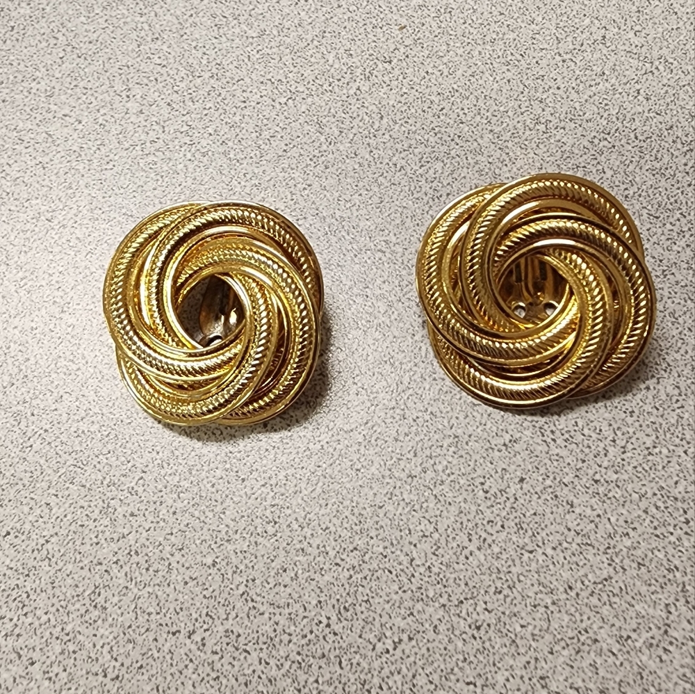 Givenchy Swirl Clip-on Earrings